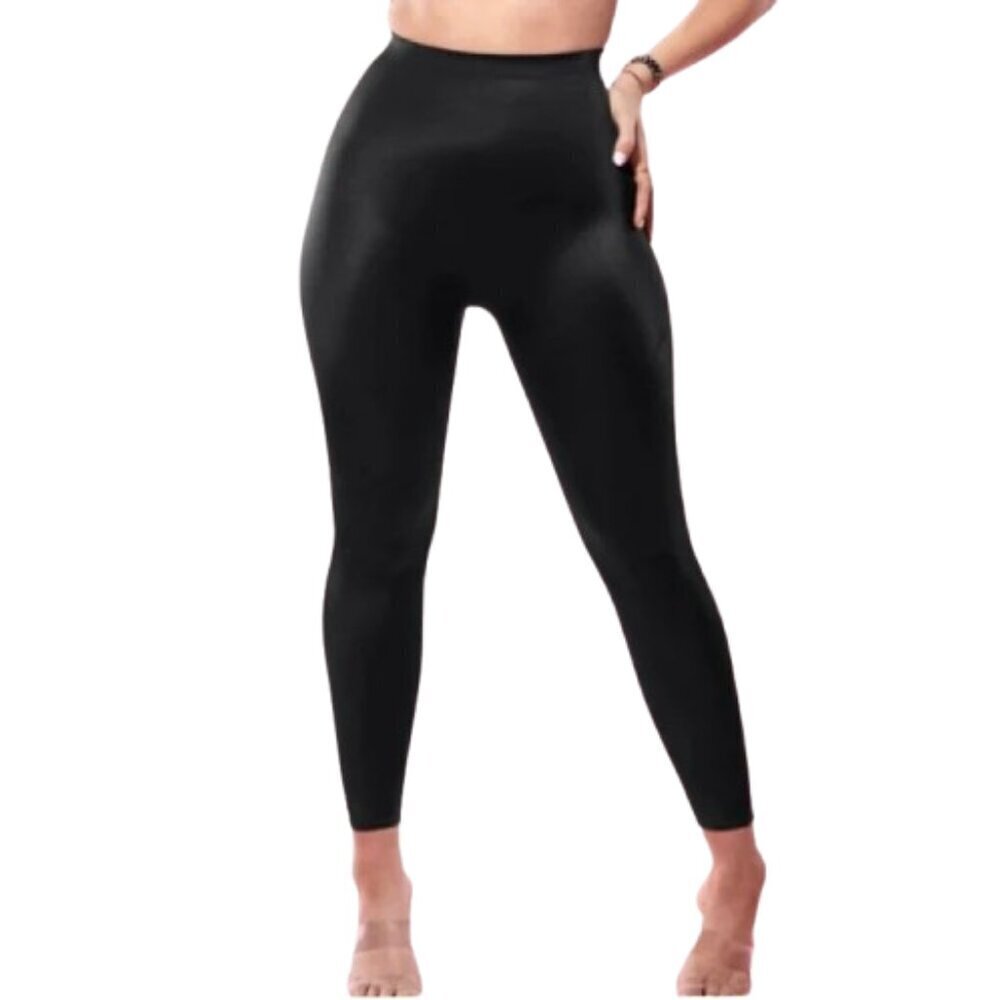 Women's Plus 2X Yitty Headliner Shaping High Waist Leggings Black